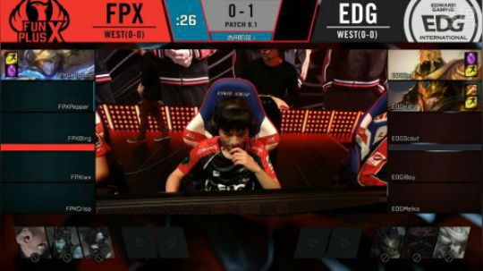 2018LPL春季赛FPX vs EDG第二场-01.16