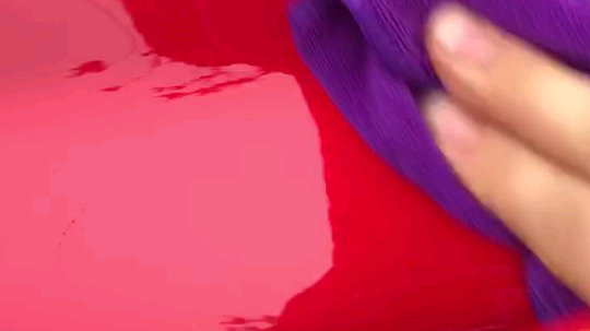 液体玻璃防划痕效果。