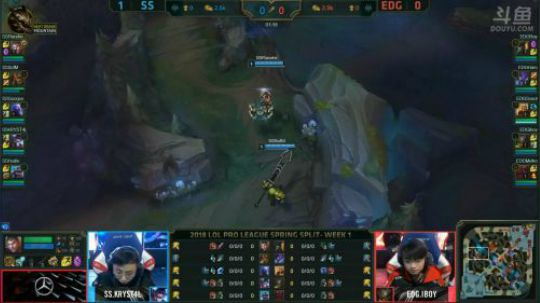 2018LPL春季赛SS vs EDG第二场-01.21
