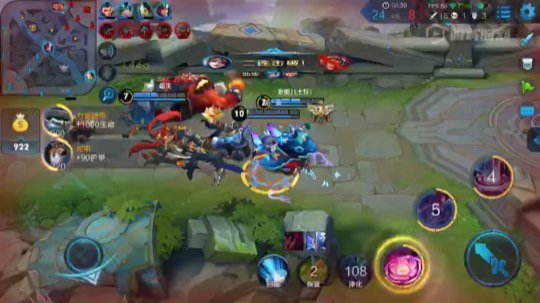 抗塔1V5！防御塔都哭了！