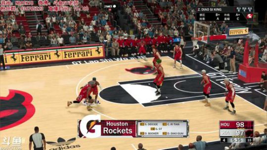 【GT老师】【参与度极高的NBA2K】 2018-01-24 19点场