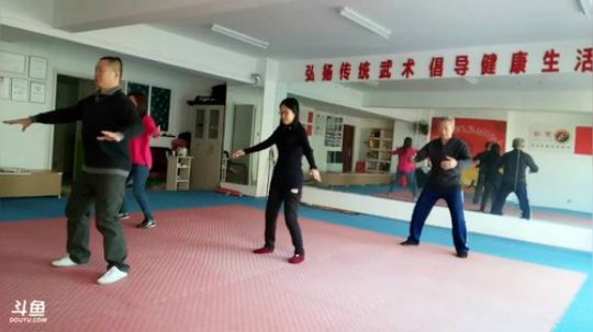 太极形意。青峰传统武术健身会馆 2018-01-24 08点场
