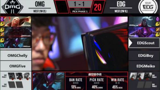 2018LPL春季赛EDG vs OMG第三场-01 .28