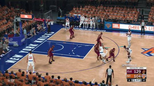 小乐：NBA2K18骑士第一赛季季后赛 2018-01-25 22点场