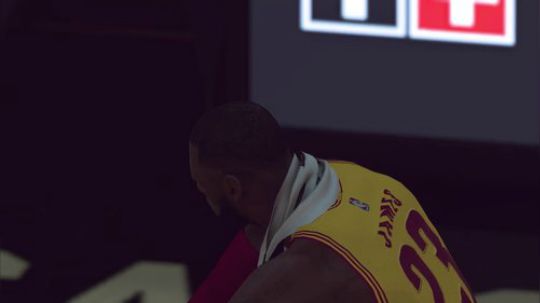 小乐：NBA2K18骑士第一赛季季后赛 2018-01-25 20点场