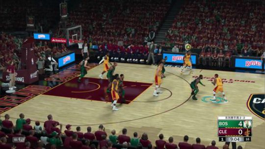 小乐：NBA2K18骑士第一赛季季后赛 2018-01-27 20点场