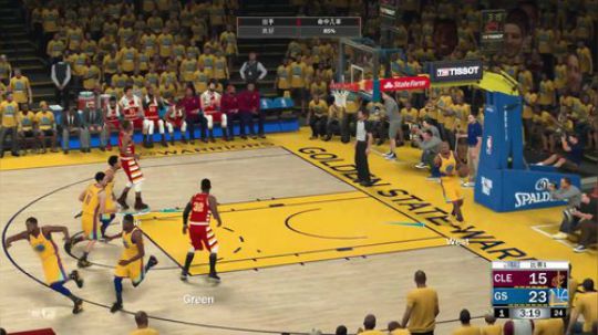 小乐：NBA2K18骑士第一赛季季后赛 2018-01-28 20点场