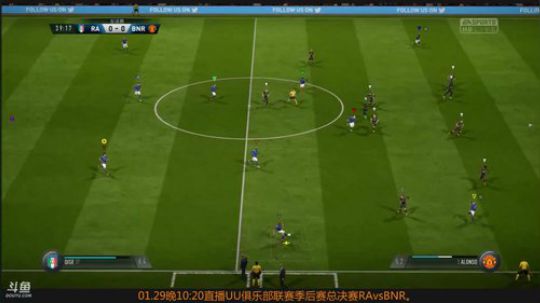 【高老师解说】FIFA18第二届UU联赛加时赛RAvsBNR