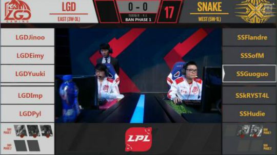 2018LPL春季赛LGD vs SS第一场-02.06