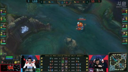 2018LPL春季赛LGD vs SS第三场-02.06