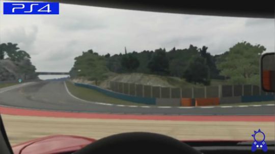 【银色】GT赛车PS4 VS PS4 PRO的VR效果对比