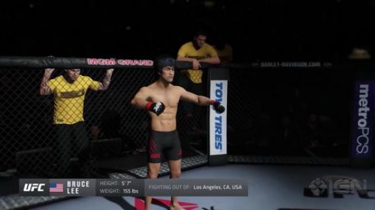 关公战秦琼！UFC3里惊现李小龙VS嘴炮康纳！