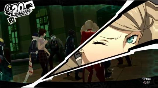 【银色】女神异闻录5 覚醒場面 新島真