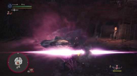 MHW 锤 特殊斗技场 上位蛮颚龙 2分07 (无牵)