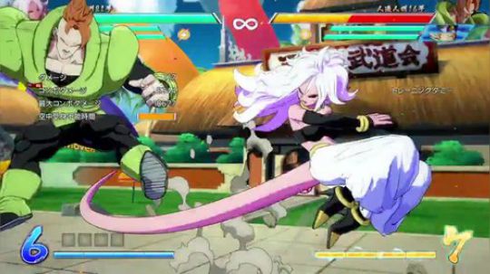 一个重击引发的血案!龙珠战士Z人造人21号实战一套死!