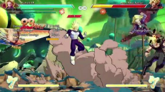 高难度目压即死连段!龙珠战士Z人造人18号天秀连招!