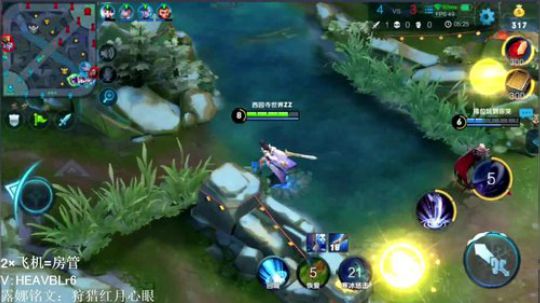 右手：10158场露娜带粉屠杀 2018-03-08 07点场