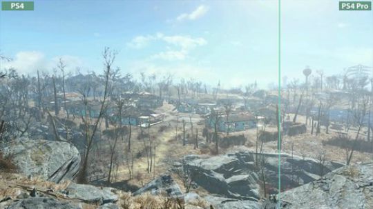 辐射4 PS4和PS4Pro–图形比较