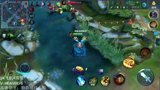 右手：10158场露娜带粉屠杀 2018-03-08 11点场