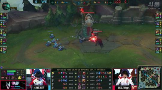 2018LPL春季赛WE vs LGD第一场-03.10