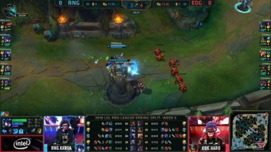 2018LPL春季赛EDG vs RNG第一场-03.11
