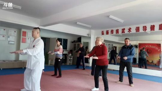 太极形意。青峰传统武术健身会馆 2018-03-06 08点场