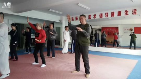 太极形意。青峰传统武术健身会馆 2018-03-10 08点场