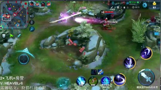 右手：10158场露娜带粉屠杀 2018-03-12 12点场