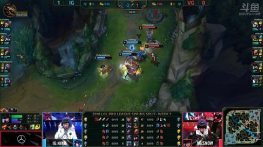 2018LPL春季赛IG vs VG第二场-03.12