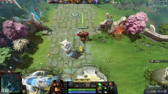 我在斗鱼看PaparazziS直播DOTA2