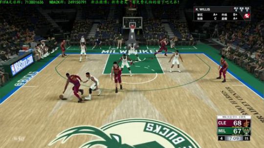 NBA2K18字母歌的时代，挑战勇士！ 2018-03-17 18点场