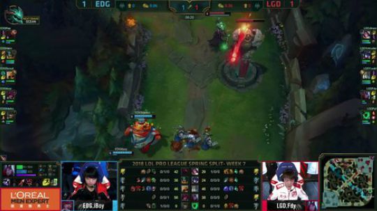 2018LPL春季赛LGD vs EDG第三场-03.17