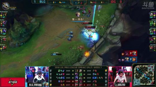 2018LPL春季赛-JDG vs BLG第二场-03.17