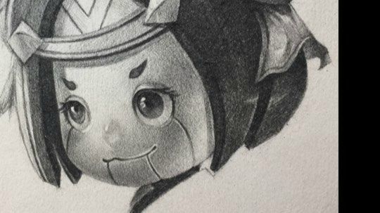 素描教程第二讲实战练习-萌萌哒鲁班