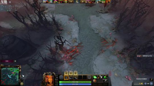 我在斗鱼看叫我老陈就好了直播DOTA2