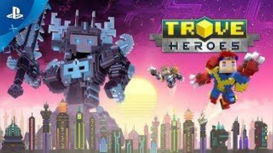 【银】Trove – 英雄预告片| PS4