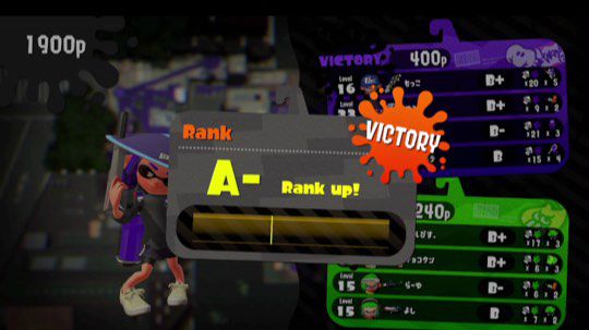 Splatoon2B-跳级到A-