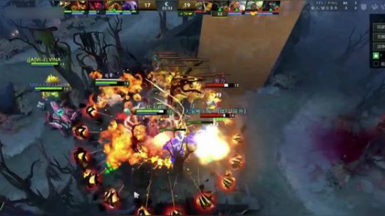 Dota2精彩操作：龙神操刀影魔无人能挡！