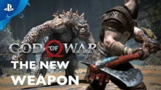 【银】战神 新武器：巨灵斧| PS4