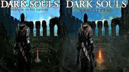 【银】黑暗之魂重置版- PS4 vs PS3 画质对比
