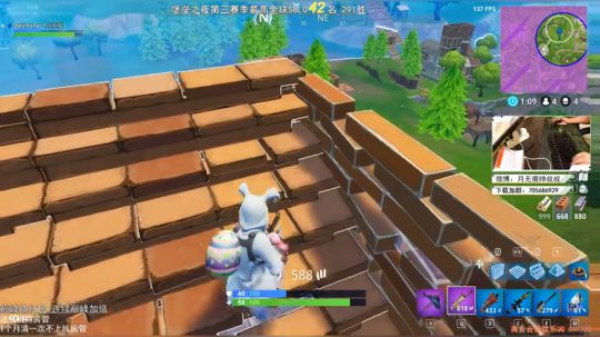 全球单排42名 堡垒狙神-月无痕 2018-04-03 19点场