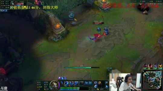 韩服钻1 上大师，不上去不下播 2018-04-06 01点场