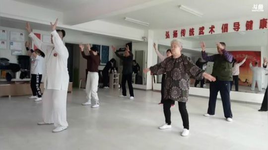 太极形意。青峰传统武术健身会馆 2018-04-02 08点场