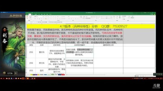 率土之滨 泡菜说新兵种出来了分析一波 2018-04-11 18点场