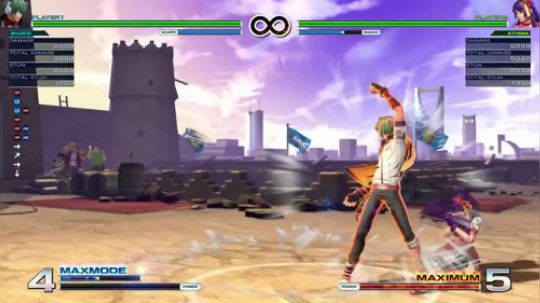 龟人末日!KOF14的3.0更新后防御槽可以快速打破!