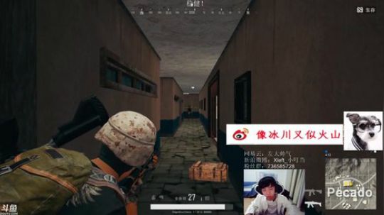 谁打我？吓我一跳赶紧把枪给他跑路