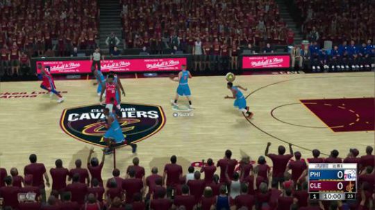 小乐：NBA2K骑士第七季后赛和帝国战 2018-04-12 22点场