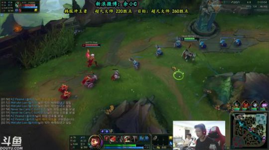 余小C：韩服大师300点是可以上的 2018-04-18 19点场