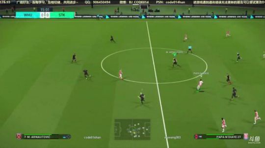 PS4 pes2018网络对战直播 2018-04-18 21点场