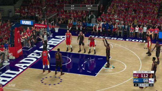 小乐：NBA2K骑士第七季后赛和帝国战 2018-04-13 22点场